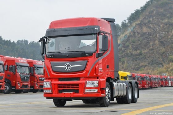 31-40t의 화물 용량 공기 서스펜션과 함께 우리의 중량 420HP 트랙터를 확인