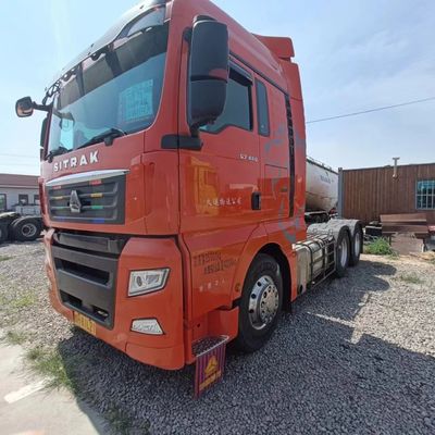 탄소 강철 화물 상자 수동 변속기 480HP G7 HOWO 트럭의 주요 특징
