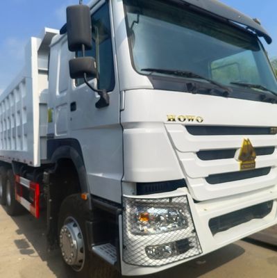 371HP 수동 변속기 사용 하오 371 덤프 트럭 Sinotruk 차시 및 타이어