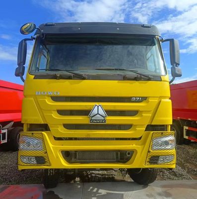 시노트럭 차시 HOWO 371HP 중고용 운송 트럭 덤프 트럭 디젤 엔진