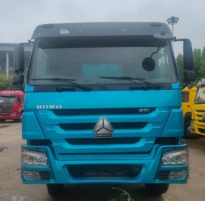 새로 사용 된 HOWO 371HP 6X4 중량 트랙터 600L 연료 탱크와 함께 운송 덤프 트럭