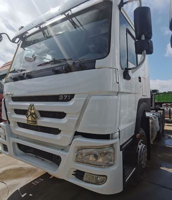 유동 반 트레일러 371HP HOWO 중량 트랙터 1000L 연료 탱크 Euro2/Euro3/Euro4