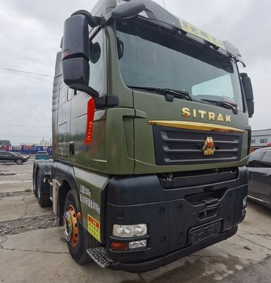 공기 서스펜션 좌석 운전자 좌석 480HP 엔진 및 6X4 시노트럭 구성