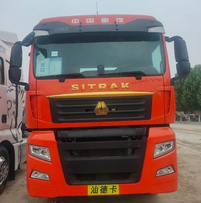 연료 탱크 600L Sitrak4X2 트랙터는 건설 및 티퍼 트레일러에 적합합니다