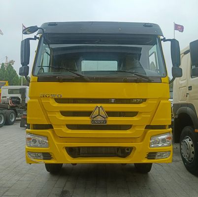 31-40t 로드 용량 중량 트럭 트랙터 HOWO6X4 탄소 강철 화물 상자