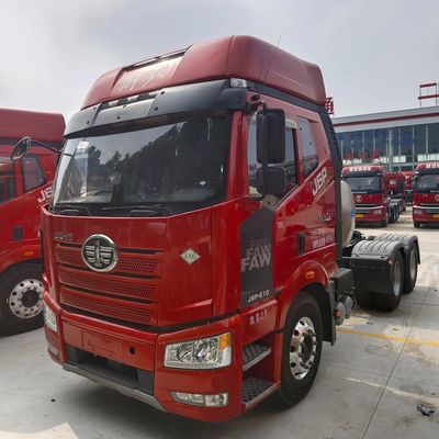 FAW J6p 가스 6X4 운송용 트랙터 ECE 타이어 인증