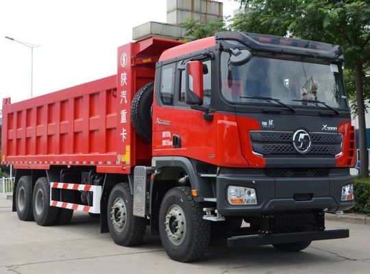 샤크맨 LNG CNG 8*4 6*4 ISO 타이어 인증과 함께 중량 덤프 트럭 차체