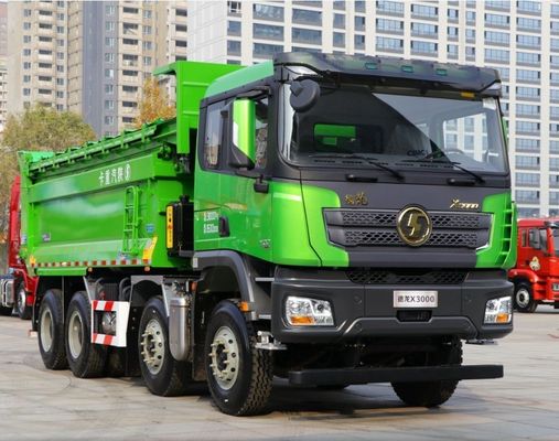 에어컨 택시 사용 광산 트럭 10 타이어 371/375/420 420HP 6X4 팅퍼 트럭