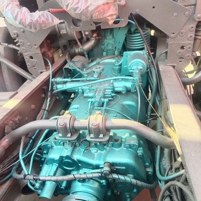 완전 지불 중량 400HP HOWO 트랙터 트레일러 트럭 수동 변속기 유형
