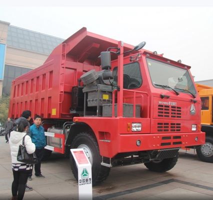6X4 10 바퀴 웨이차이 371HP 430HP N Tx 시트랙 사용 70 90 130톤 HOWO 수압 틱핑 틱퍼 광산 덤퍼 덤프 광산 트럭