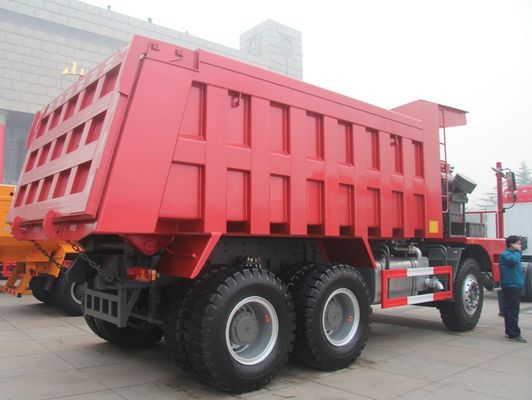 6X4 10 바퀴 웨이차이 371HP 430HP N Tx 시트랙 사용 70 90 130톤 HOWO 수압 틱핑 틱퍼 광산 덤퍼 덤프 광산 트럭