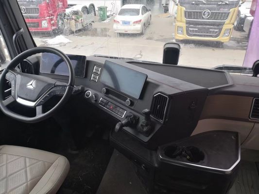 480HP CNG 반류차 류트럭 모델 Zz4257n3247e1h 운전자 좌석 공기 서펜션 좌석