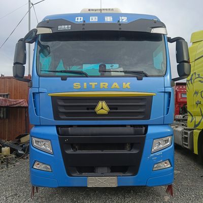 8×4 Zz4257n3247e1h 480HP CNG 반트레일러 럭 1000L 연료 탱크와 ≤5 좌석