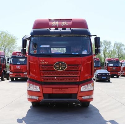 튜브리스 타이어 디자인 FAW Sinotruk Jh6p 420HP 중량 LNG 트랙터 트럭 ZZ4257N3247E1H