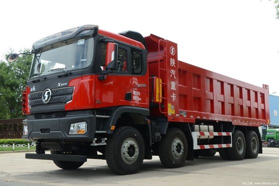 351-450마력 Sinotruck HOWO 6X4 타이퍼 커스텀 컬러 수압 스티어링