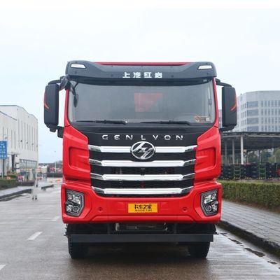 타이어 커스터마이징 Saic Hongyan Jiehu H6 6X4 중공용 트랙터 트럭