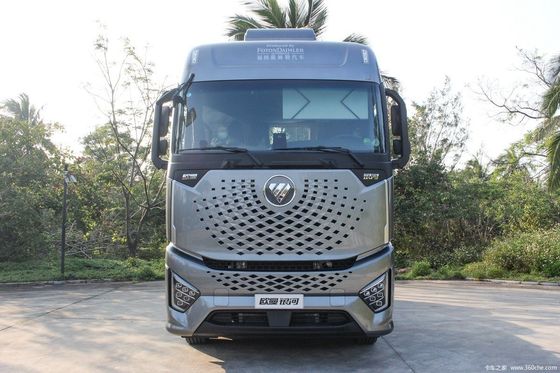높은 토크 CNG 트랙터 공기 서스펜션 6.8x2.5x3.8m 및 롤 반 트레일러
