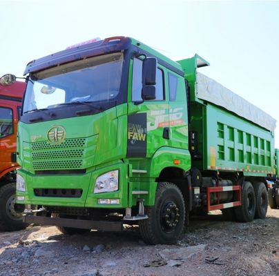 스타 전기 시스템 FAW 6X4 371HP 420 HP 첨단 기술을 가진 덤프 트럭