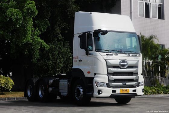우수한 효율성 높은 토크 CNG 트랙터 트럭 헤드 375/420HP 1000L 연료 탱크