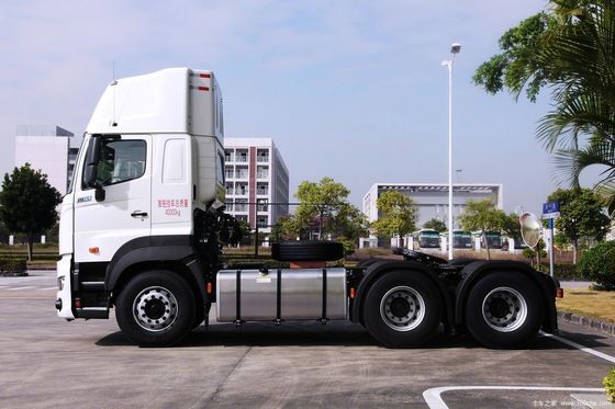 우수한 효율성 높은 토크 CNG 트랙터 트럭 헤드 375/420HP 1000L 연료 탱크