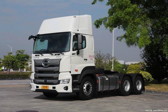 우수한 효율성 높은 토크 CNG 트랙터 트럭 헤드 375/420HP 1000L 연료 탱크