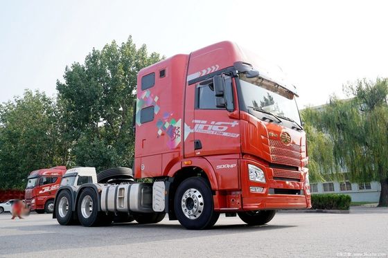 수동 변속기 및 400L 연료 탱크 중량 420HP 트랙터 트럭