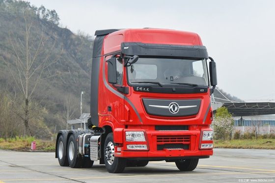 31-40t의 화물 용량 공기 서스펜션과 함께 우리의 중량 420HP 트랙터를 확인