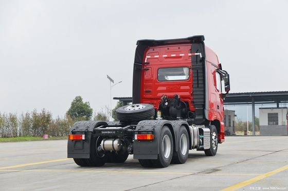31-40t의 화물 용량 공기 서스펜션과 함께 우리의 중량 420HP 트랙터를 확인