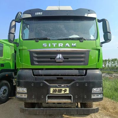 시노트룩 덤프 트럭 차시 탄소 강철 화물 상자 재료 및 유로 3 배출량 표준