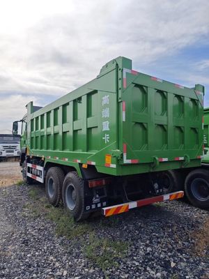 강력한 디젤 엔진을 가진 에어컨 장착 Sinotruk 덤프 트럭 차시