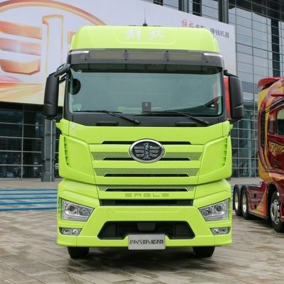 4*2 6*4 LNG CNG 트랙터 헤드 프라임 모버 380 420 460 510HP 6 10 바퀴 헤드 트랙터 트럭