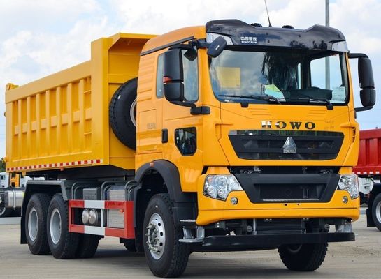 10 휠 디젤 HOWO National Heavy Truck Manufacturing의 타이어와 함께 덤프 트럭