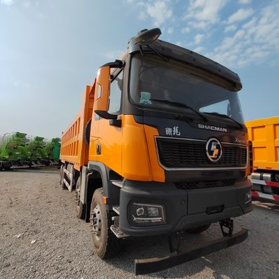 산시 샤크만 X5000 8X4 30 톤 아프리카용 덤프 트럭 노란색 색상 8×4 드라이브 휠