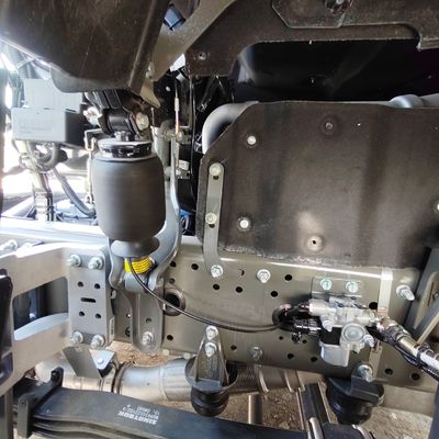 중고 Sinotruk HOWO/ Shacman 트랙터 운송 화물 트럭 6.5x2.5x4m