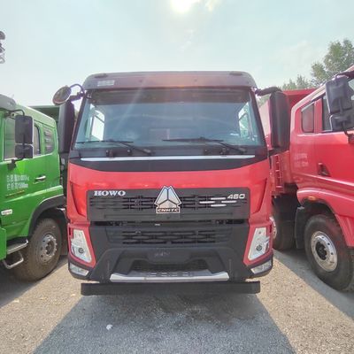 사용 된 HOWO 6*4 덤퍼 틱 트럭 앞 리프팅 스타일 및 중량
