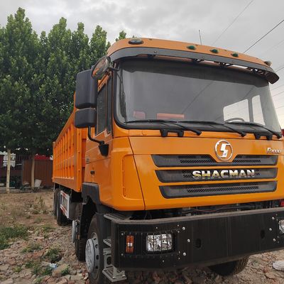 30톤 8X4 HOWO 샤크맨 사용 된 틱퍼 트럭 380HP 20cbm 광산용 자동 덤프 트럭
