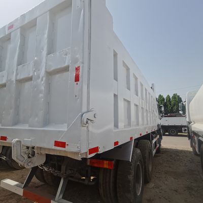 전기 시스템 2X12V/165ah 배터리 수압 스티어링을 갖춘 중량 덤프 트럭
