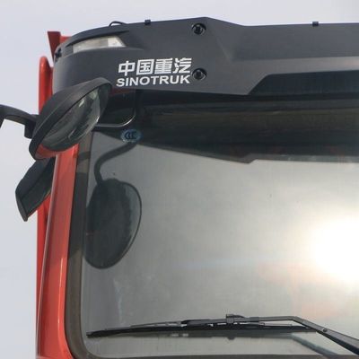 21-30t 탄소 강철 화물 상자 FAW 8X4 트럭 타이어 및 수압 보조 스티어링 시스템