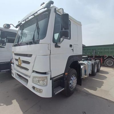 아프리카에 맞춤화 Sinotruk HOWO 371HP 6X4 10 휠 트레일러 헤드 트랙터 트럭
