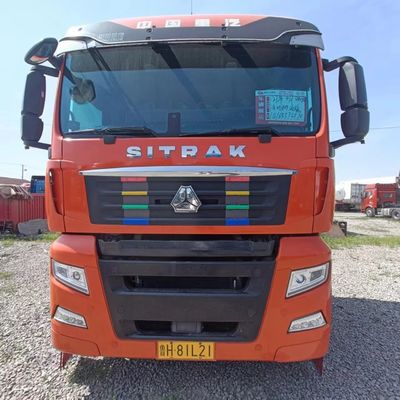 탄소 강철 화물 상자 수동 변속기 480HP G7 HOWO 트럭의 주요 특징
