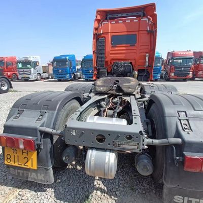 탄소 강철 화물 상자 수동 변속기 480HP G7 HOWO 트럭의 주요 특징