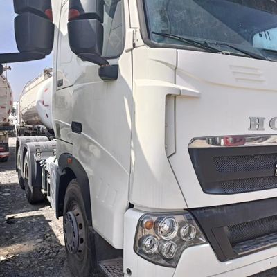400L 연료 탱크 351-450hp 중량 운송 차량용 HOWO 트럭 모델