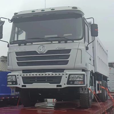 사용 된 디젤 샤크만 F3000 6X4 40톤 덤프 트럭 수압 스티어링과 6 개월