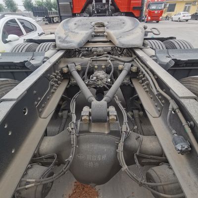 파워 520HP 시노트럭 트랙터 트럭 6X4 티퍼 트레일러 컴보