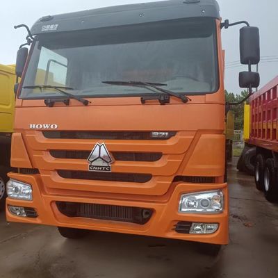 수동 변속기 Sinotruk HOWO 6X4 수압 스티어링 시스템과 함께 무거운 직무 덤프 트럭