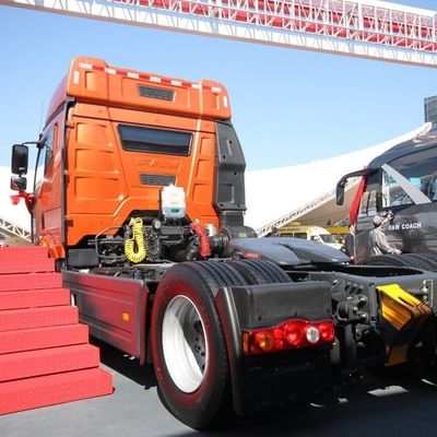 FAW Jh6p 유로 3 6X4 디젤 트랙터 460HP 수동 변속기 100000km 구간에 맞춤화