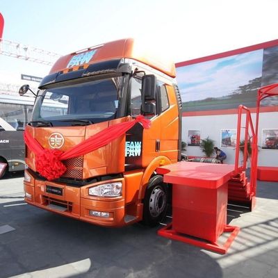 460HP 중량 FAW Jh6p 6X4 디젤 유로 3 트랙터 트럭 12m * 2.55m * 4m 차원