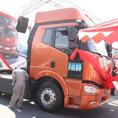 460HP 중량 FAW Jh6p 6X4 디젤 유로 3 트랙터 트럭 12m * 2.55m * 4m 차원