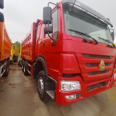 산업 운송 시노트럭 30t 부하량 및 타이어 6X4 틸퍼 트럭