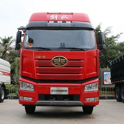 FAW Jiefang J6p 무거운 트럭 6X4 순수 전기 교환 트랙터 12 수동 기어